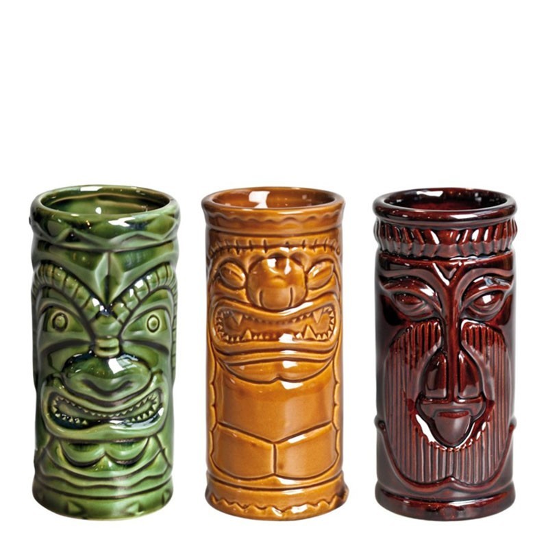TIKI pohár - HOME Party Pack (3db-os készlet!) Kerámia