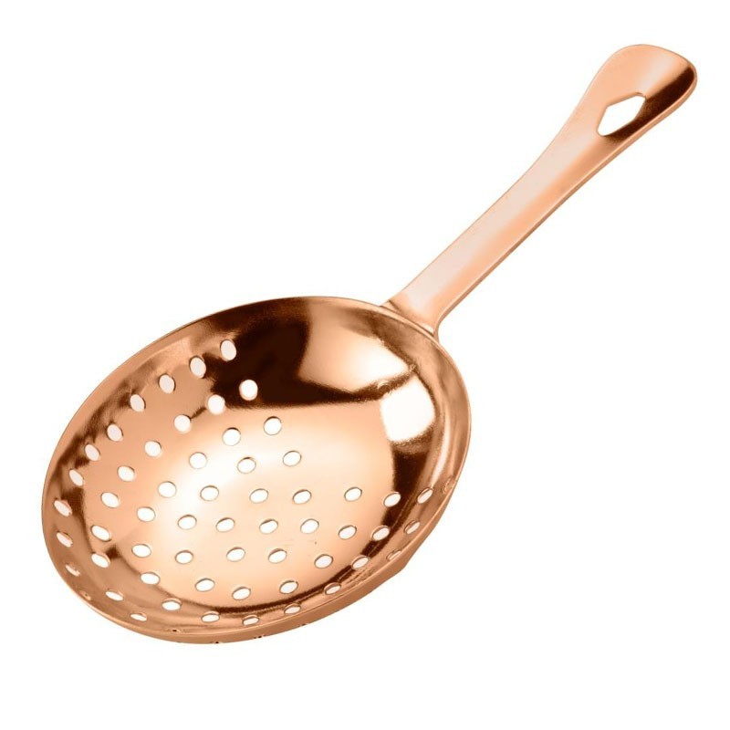 RÉZ színű Julep Strainer [MEZCLAR] Koktélszűrő