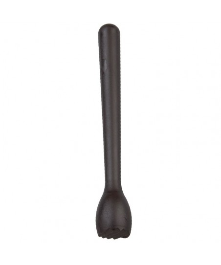 KIS Méretű, 22cm FEKETE Muddler [MEZCLAR] Műanyag Törőfa