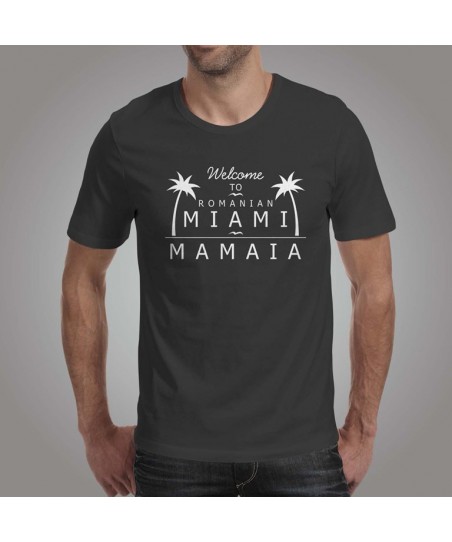 Tricou - Miami (Barbati) Gri