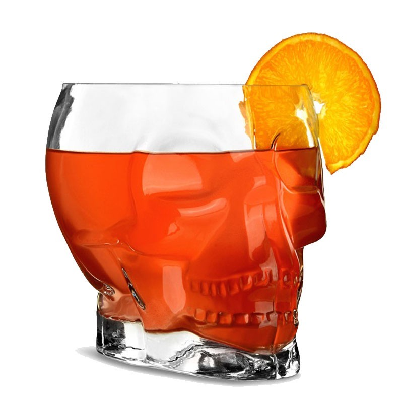 Pahar TIKI - Craniu /Skull Glass, 700ml (Sticla)