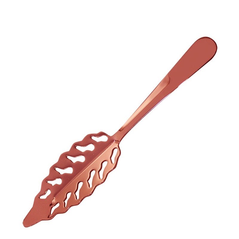 DeLuxe ABSINTHE Spoon, COPPER Plated [47 RONIN] LEAF