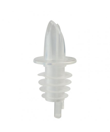 Economy Freeflow Plastic Pourer - TRANSLUCENT