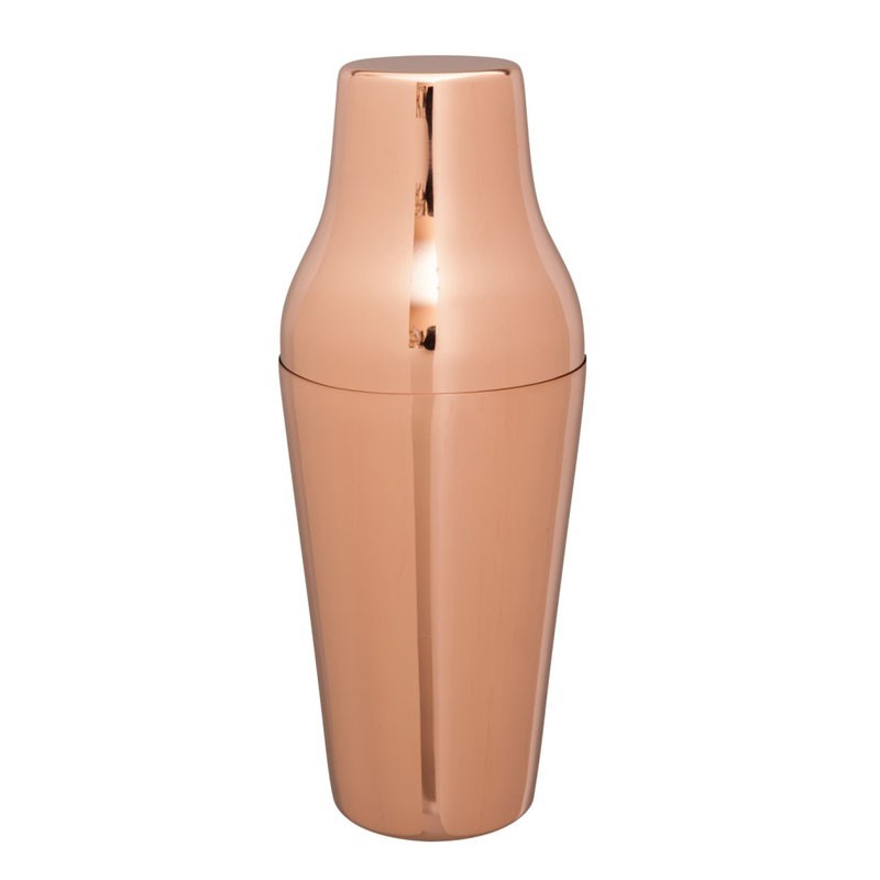 French Shaker VINTAGE COPPER plated [MEZCLAR] 700ml