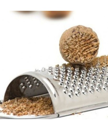 Nutmeg and Spice Grater - Stainless Steel
