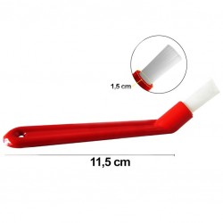 RED Cleaning Brush - for GROUP SHOWER Screen of Coffee Machine