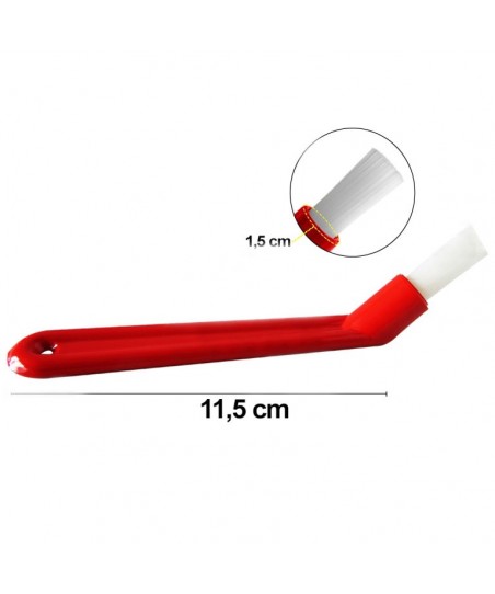 RED Cleaning Brush - for GROUP SHOWER Screen of Coffee Machine