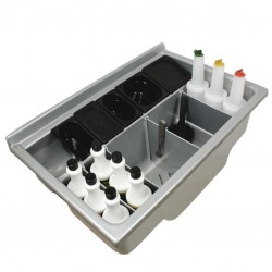 INSULATED Bar Station [THE BARS] Food Grade grey POLYCARBONATE