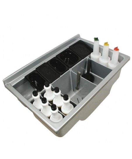 INSULATED Bar Station [THE BARS] Food Grade grey POLYCARBONATE