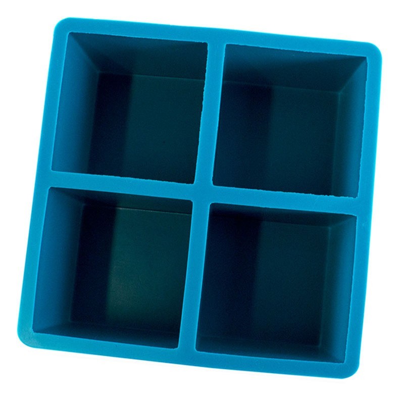 JégKOCKA Készítő Forma XXL 6,5cm - Szilikon Kék