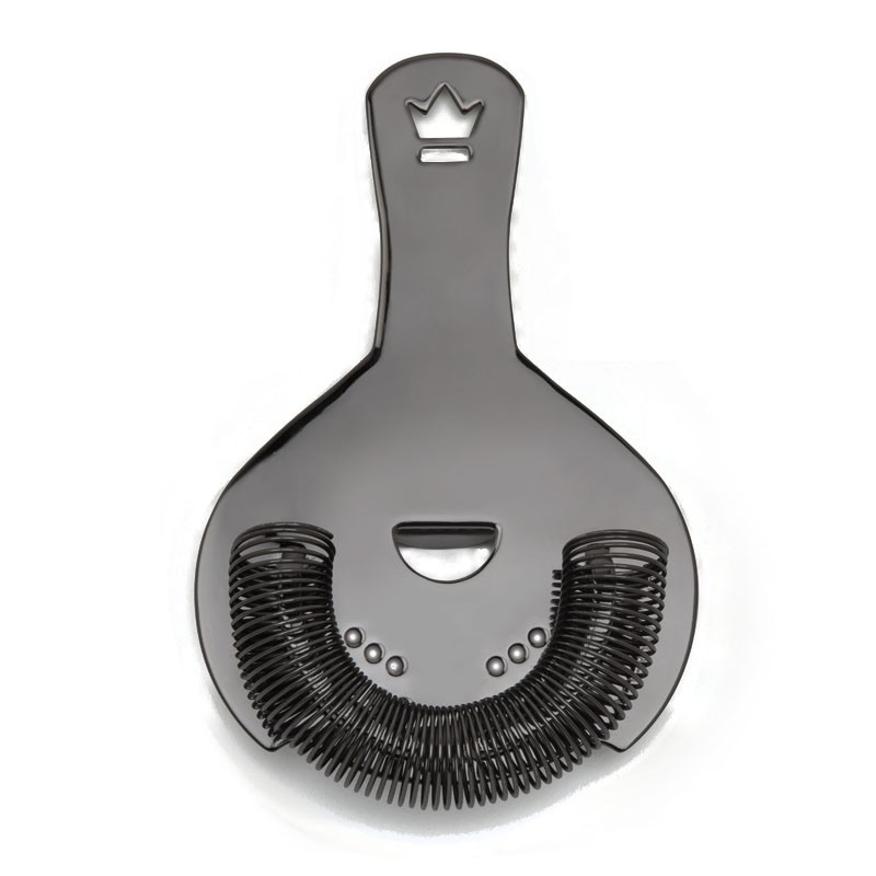 FEKETE GunMETAL KORIKO® Hawthorne Strainer [Cocktail KINGDOM] Koktél Spirálszűrő