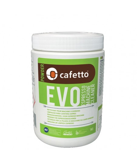 POR Állagú Mosószer [CAFETTO] EVO (Organikus) 500g, Kávégép Tisztítószer