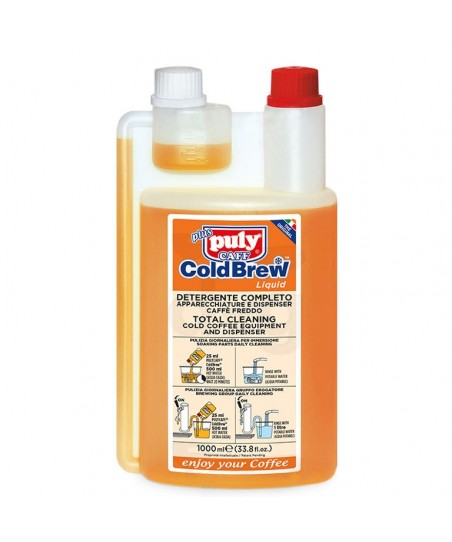 LIQUID Detergent [PULY] COLD BREW / NITRO 1L, for Alternative Coffee Equipment Cleaning