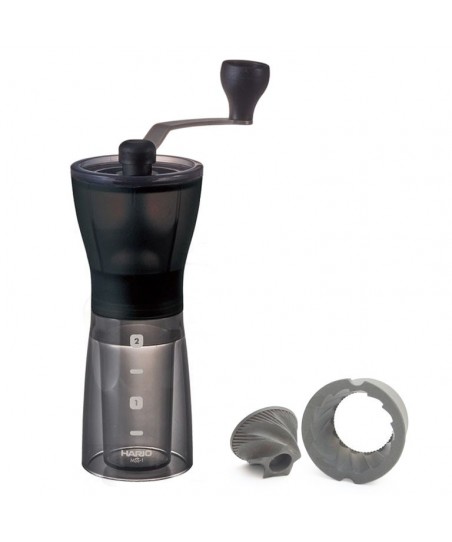 Kézi Kávédaráló, CERAMIC Slim PLUS [HARIO] MSS-1DTB Mini Coffe Mill