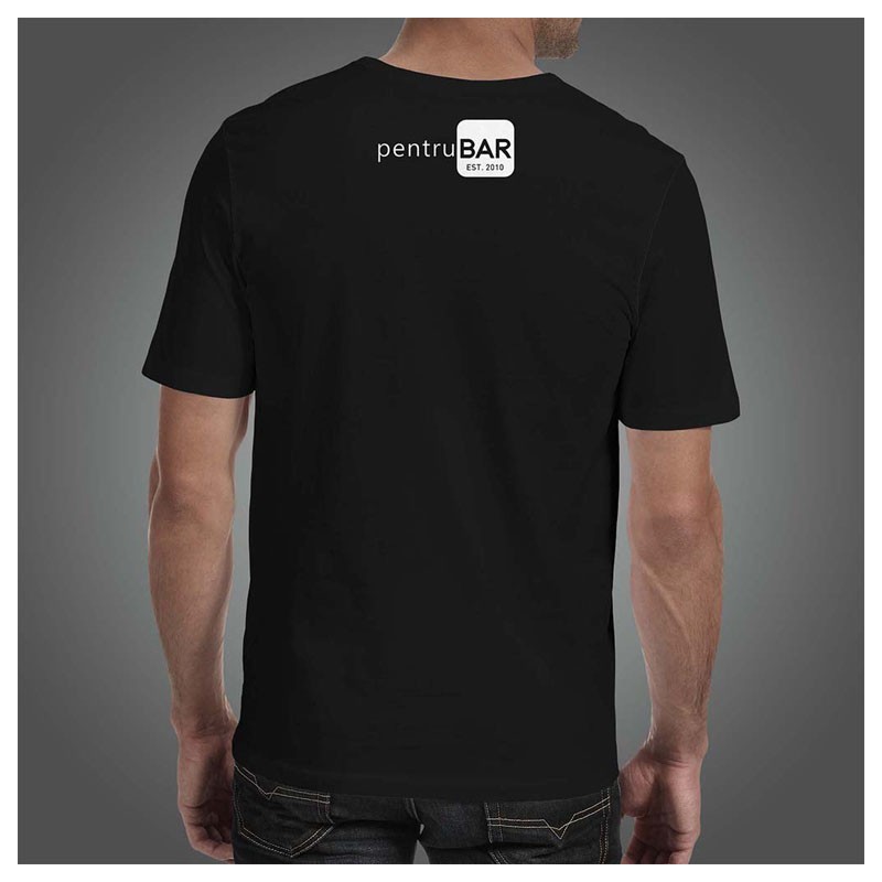 Tricou - BARTENDER (Barbati) logo pentruBAR