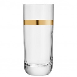 ENVY with GOLD RING Beverage glass [LIBBEY] 355ml