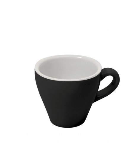 ESZPRESSZÓ Csésze [BARISTA LINE] FEKETE Porcelán, 90ml