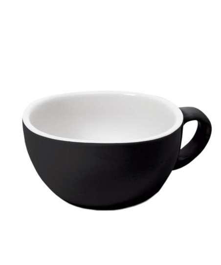 CAPPUCCINO csésze [BARISTA LINE] FEKETE Porcelán, 200ml