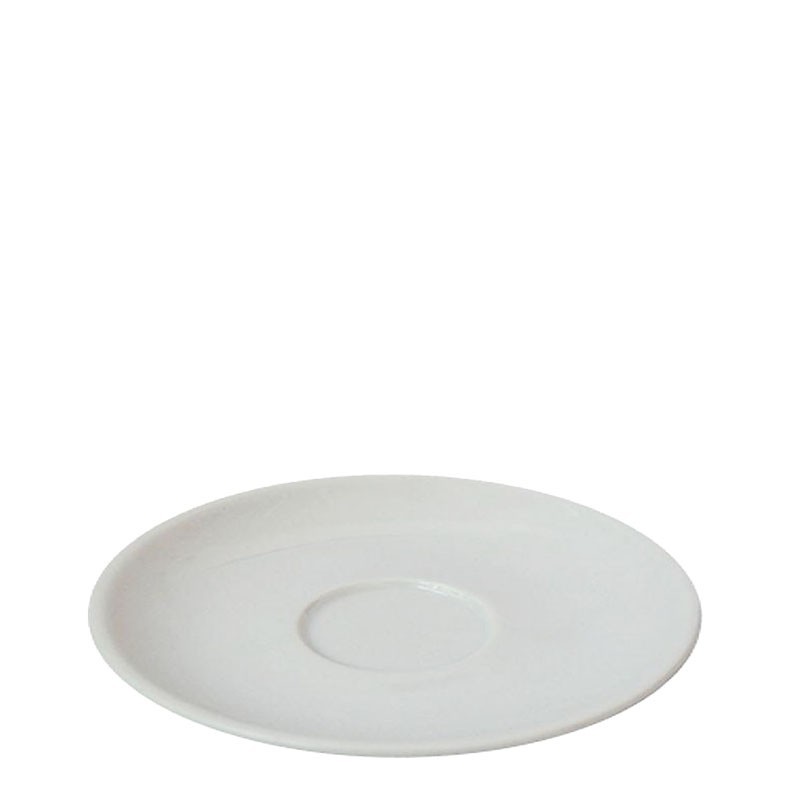 FEHÉR Csészealj ESZPRESSZÓ Csészéhez [BARISTA LINE] Porcelán