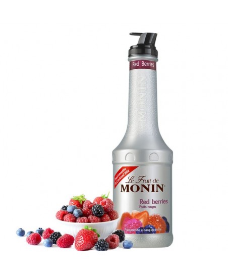 PIROS BOGYÓS / RED BERRIES Püré [MONIN] 1L