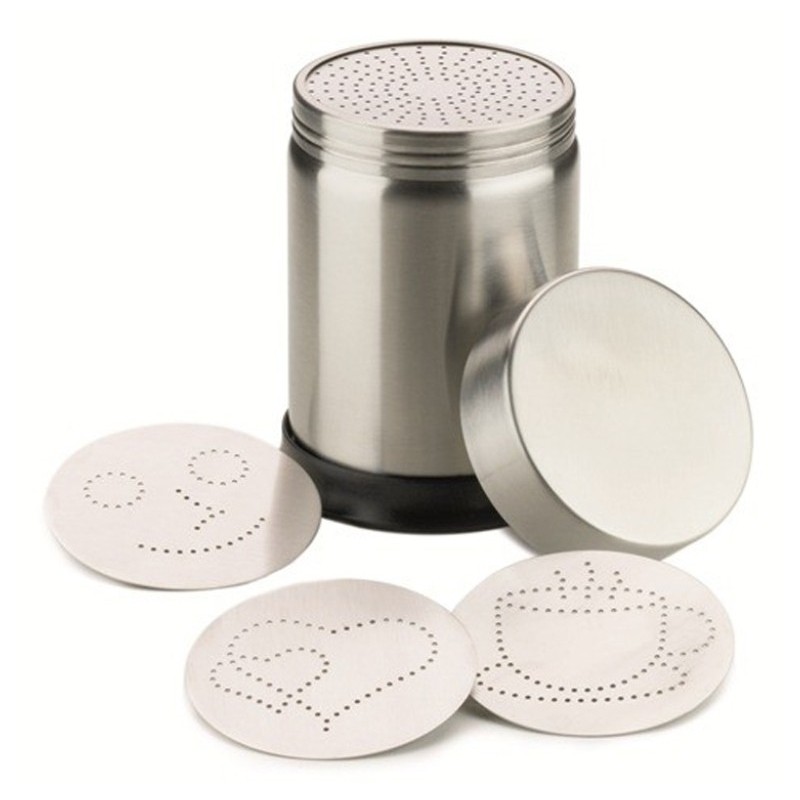 DeLUXE Cocoa / Cinnamon Dispenser [MOTTA] with 4 Shapes