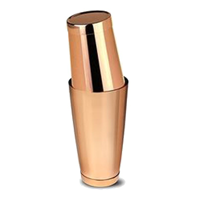 Boston Shaker Tin +Tin COPPER Plated [MEZCLAR] Weighted