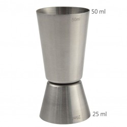 KLASSZIKUS 25 /50 ml Jigger - Koktélmérce