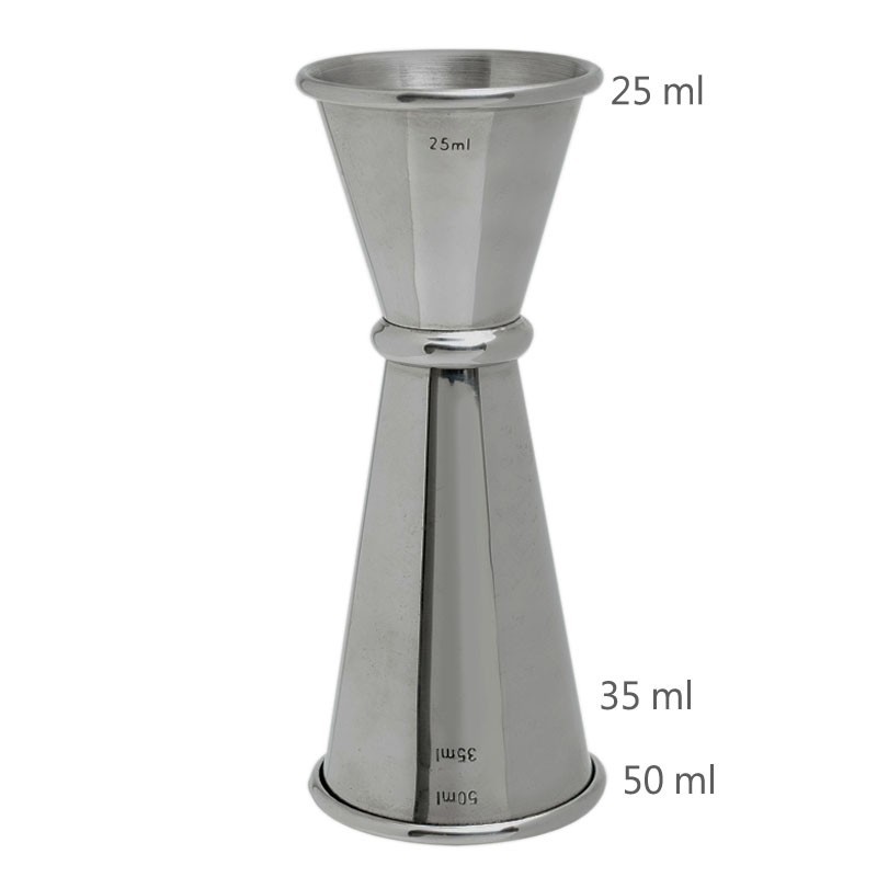Jigger GINZA 25 /50ml [MEZCLAR] for Volume Measure 3179