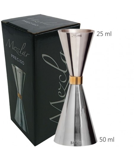 Mr SLIM 25 /50 ml Jigger (REPLIKA) [MEZCLAR] Japán Stílusú Koktélmérce