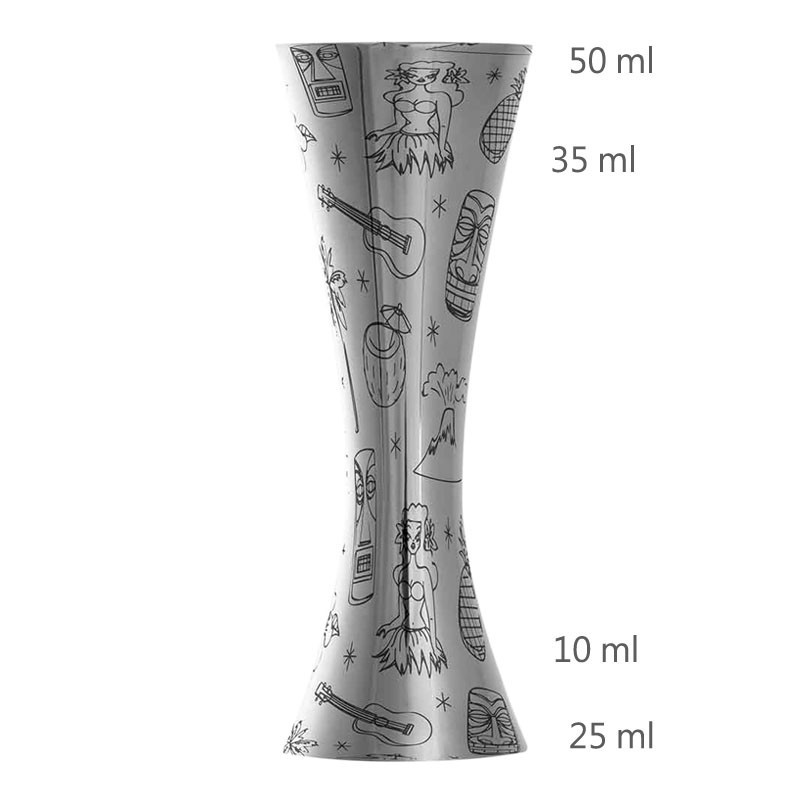 AERO 25 /50ml TIKI Mérce [UrbanBAR] Jigger