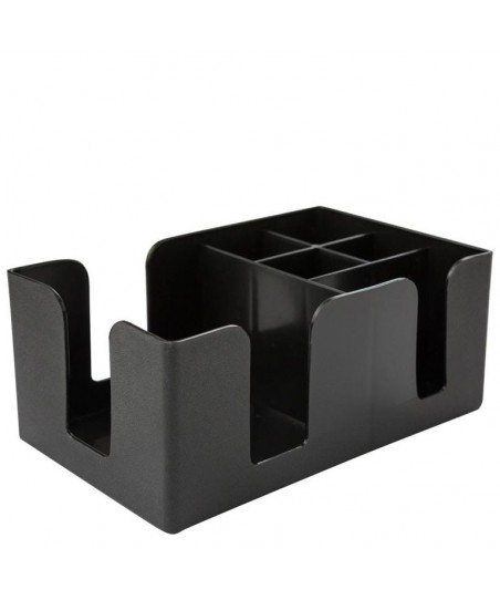 Napkin Organizer, BLACK - Bar Caddy Plastic