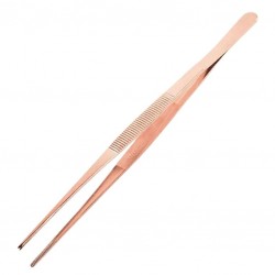 COPPER plated Tweezers [UrbanBAR] 25cm - for Cocktail Decoration