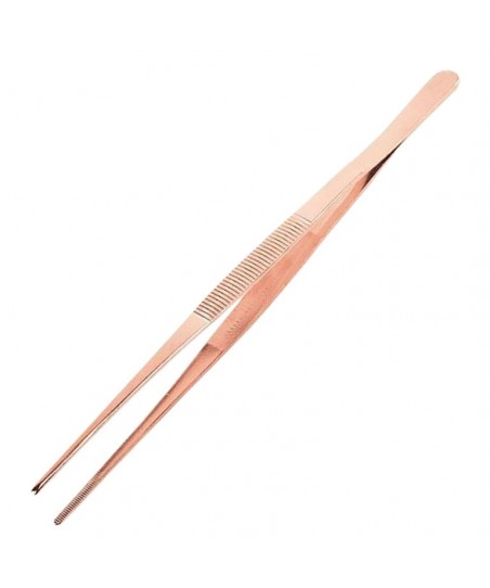COPPER plated Tweezers [UrbanBAR] 25cm - for Cocktail Decoration