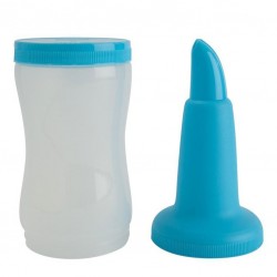 STORE'N POUR Bottle [UrbanBAR] - Plastic Container (Blue) UB100B
