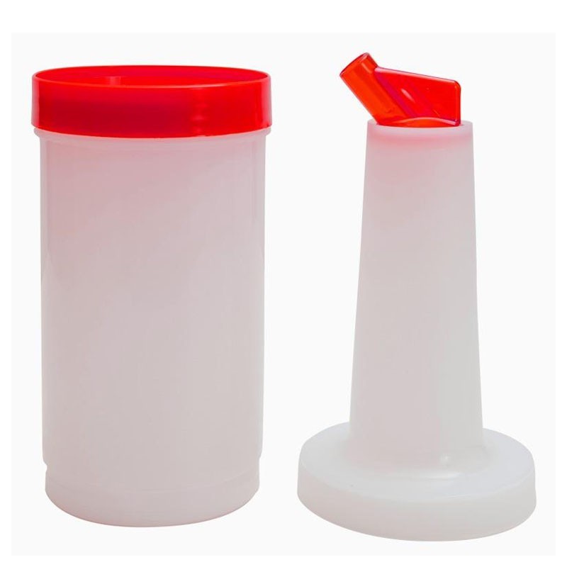 STORE'N POUR Bottle - Plastic Container (red) 0,95 L 3321r
