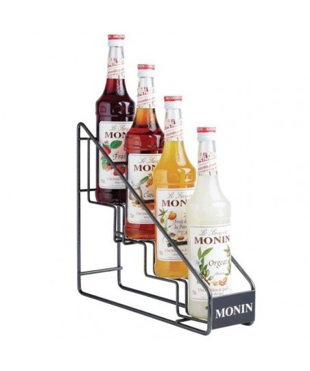 4 Üveges [MONIN] Fém Állvány