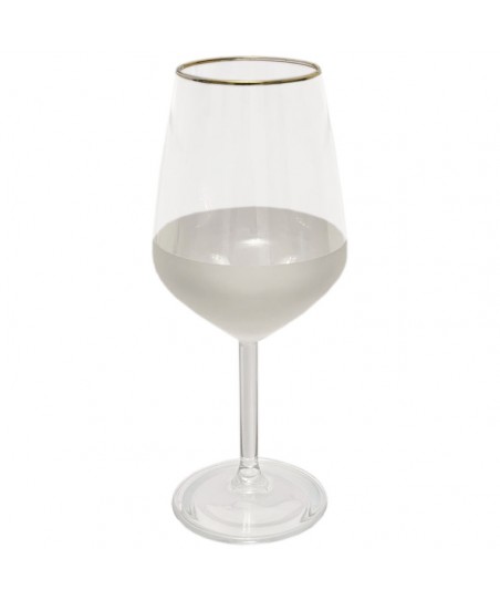 "Gold Rim" - Wine glass, 490ml