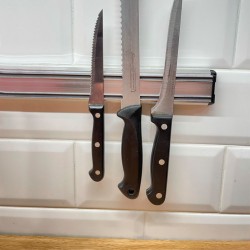 Mágneses Késtartó 35 cm – Falra Szerelhető