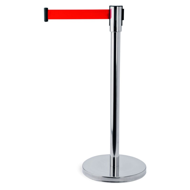 Térelválasztó Oszlop HIGHFLEX - Rozsdamentes Acél, 95cm