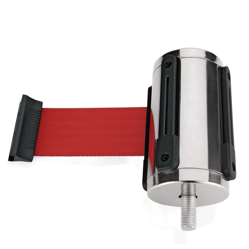 BELT STRAP (Replaceable) for Barrier Post HIGHFLEX - Crowd Control, 2m RED