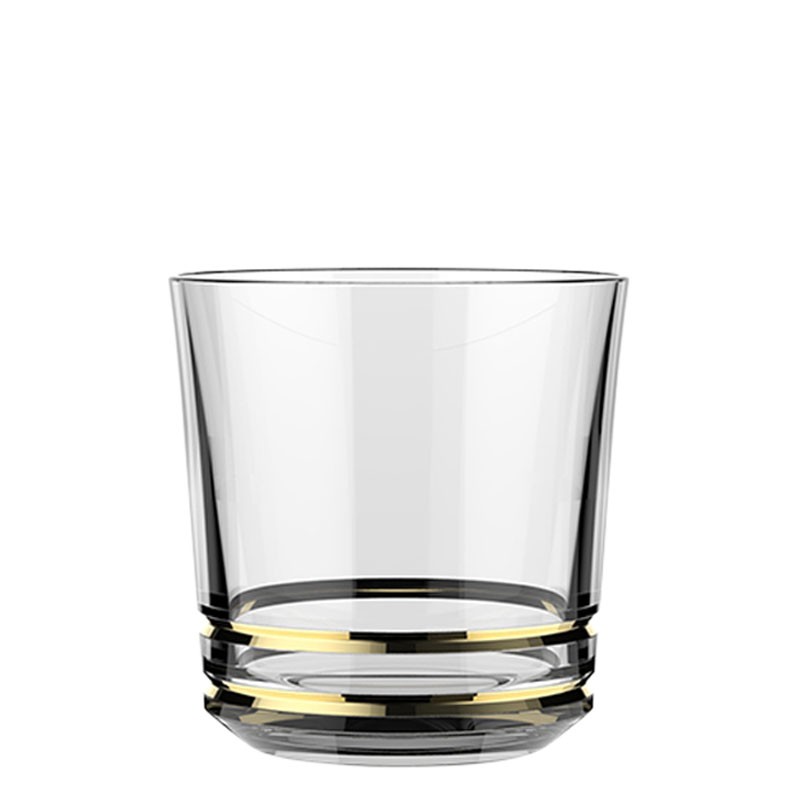 AETHER ARANYGYŰRŰS Double Old Fashion pohár [LIBBEY] 350ml