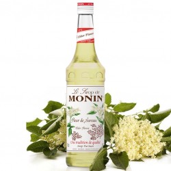 ELDERFLOWER / BODZA Szirup [MONIN] 0,7L