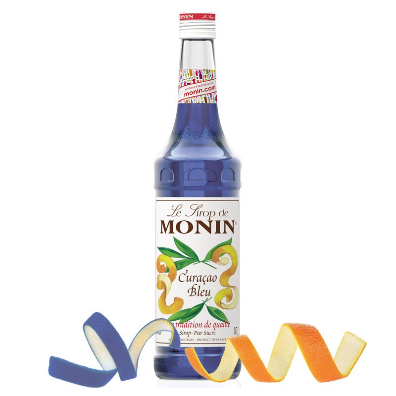 BLUE CURACAO Szirup, Monin