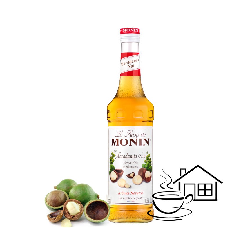 250ml - MAKADÁMIA DIÓ / MACADAMIA Szirup [MONIN]