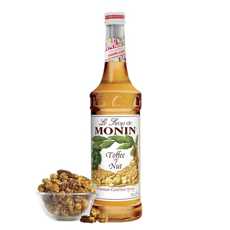 TOFFEE NUT / KARAMELLIZÁLT DIÓ Szirup [MONIN] 0,7L