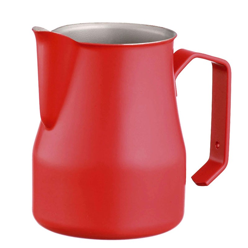 RED 500ml Milk Jug [MOTTA] Barista Pitcher