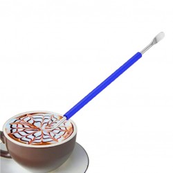 BLUE Latte Art Pen [MOTTA] for Cappuccino Decoration