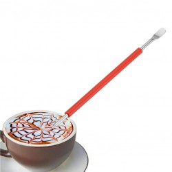 RED Latte Art Pen [MOTTA] for Cappuccino Decoration