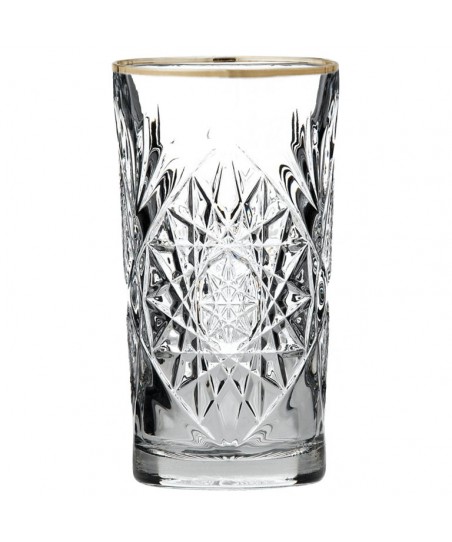 HOBSTAR "GOLD RIM" Cooler glass [LIBBEY] 470ml