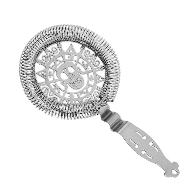 SKULL Hawthorne Koktél Spirálszűrő [MEZCLAR] Cocktail Strainer